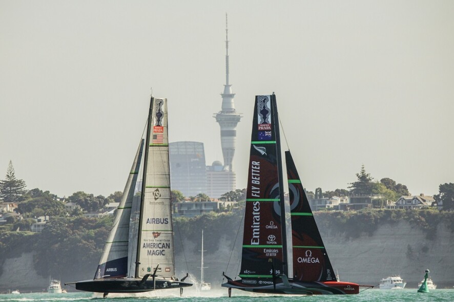 19/12/20 - Auckland (NZL)
36th America’s Cup presented by Prada
Race Day 3
Emirates Team New Zealand, New York Yacht Club American Magic